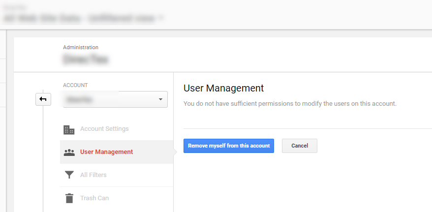 Best Way to Deal With Google Analytics User Permissions | Online Metrics