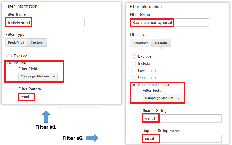 Filter order example