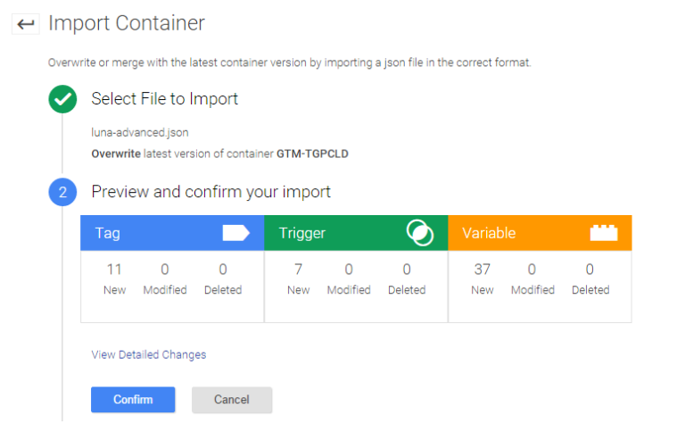 google analytics via tag manager