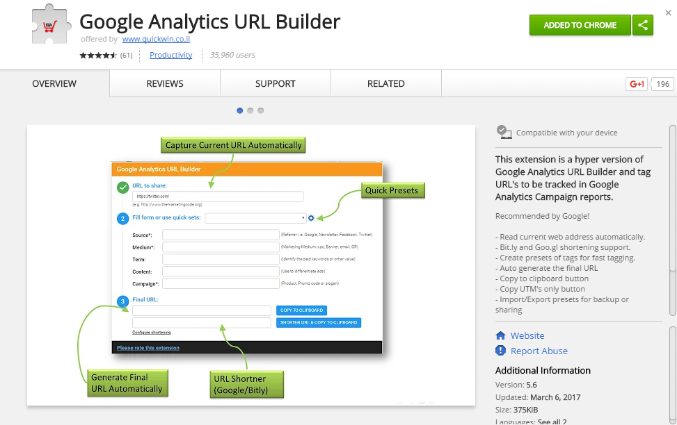 google analytics tools and add ons