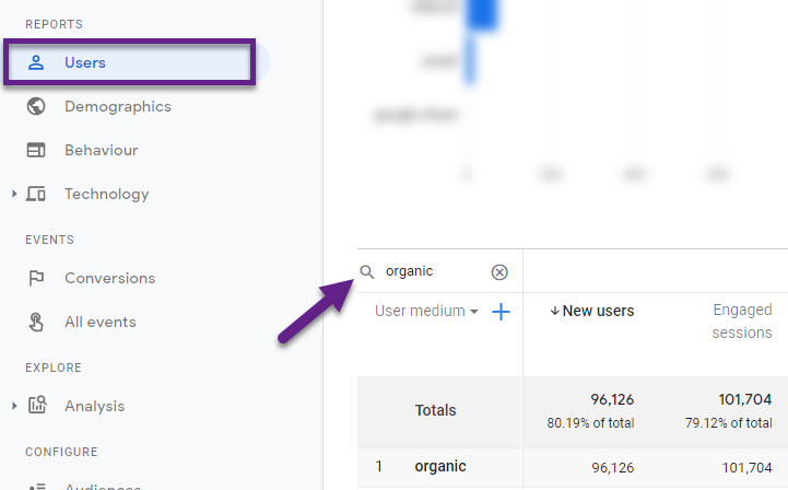 Filters in Google Analytics App + Web