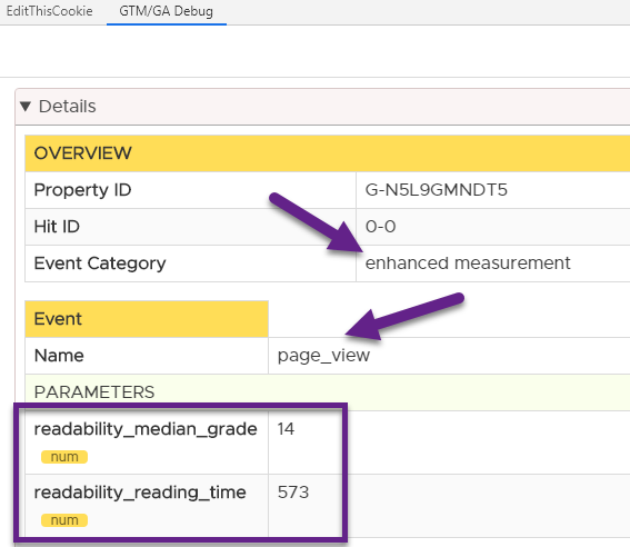 Numeric Custom Parameter example