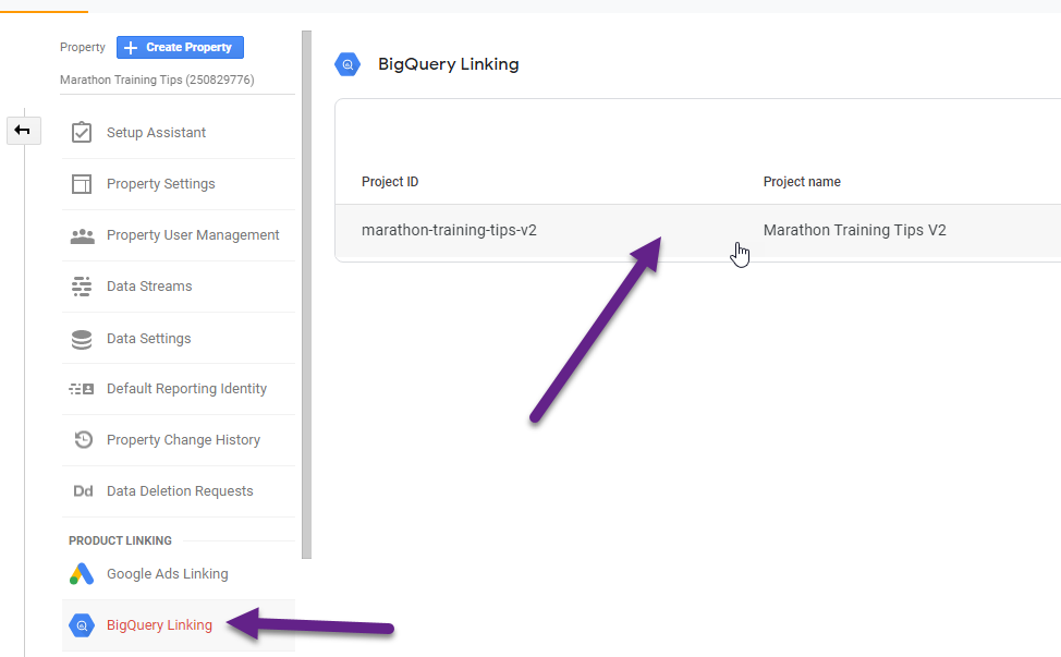 BigQuery Linking - Overview